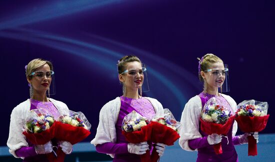 Фигурное катание. Этап Гран-при. Церемония награждения