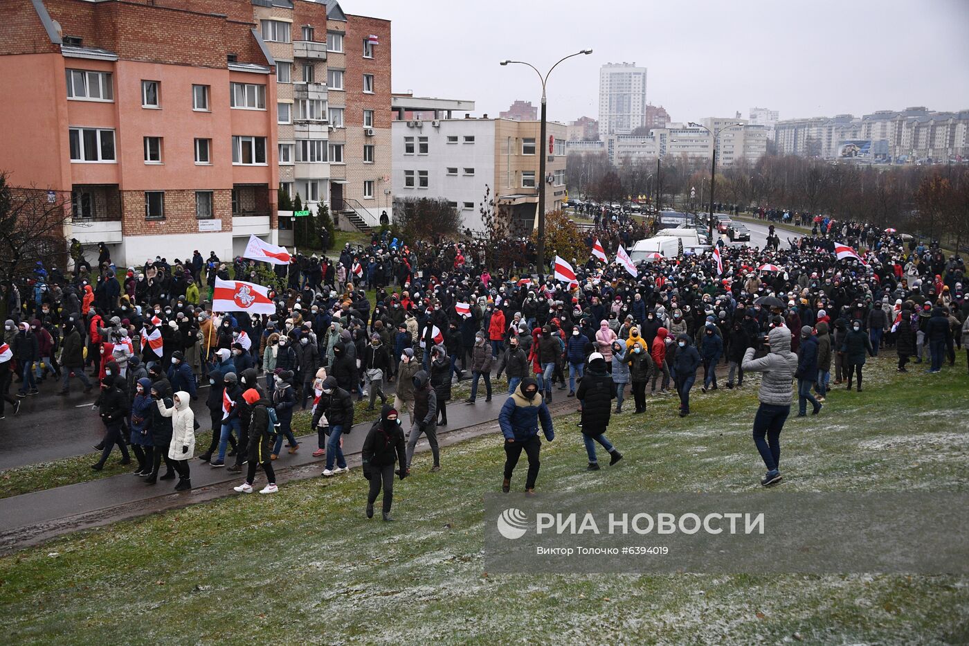 Акция протеста в Минске