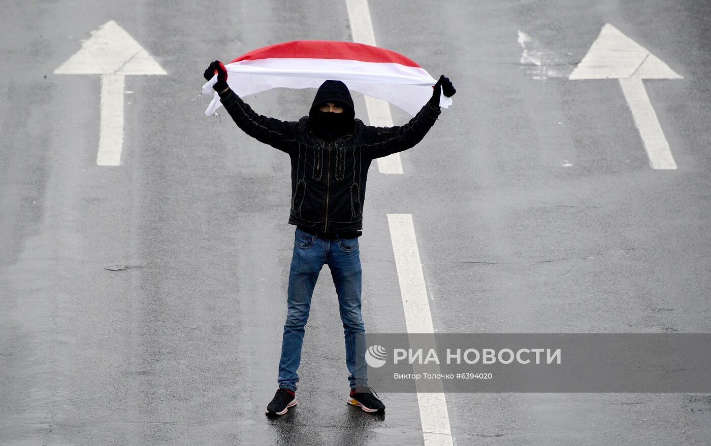 Акция протеста в Минске