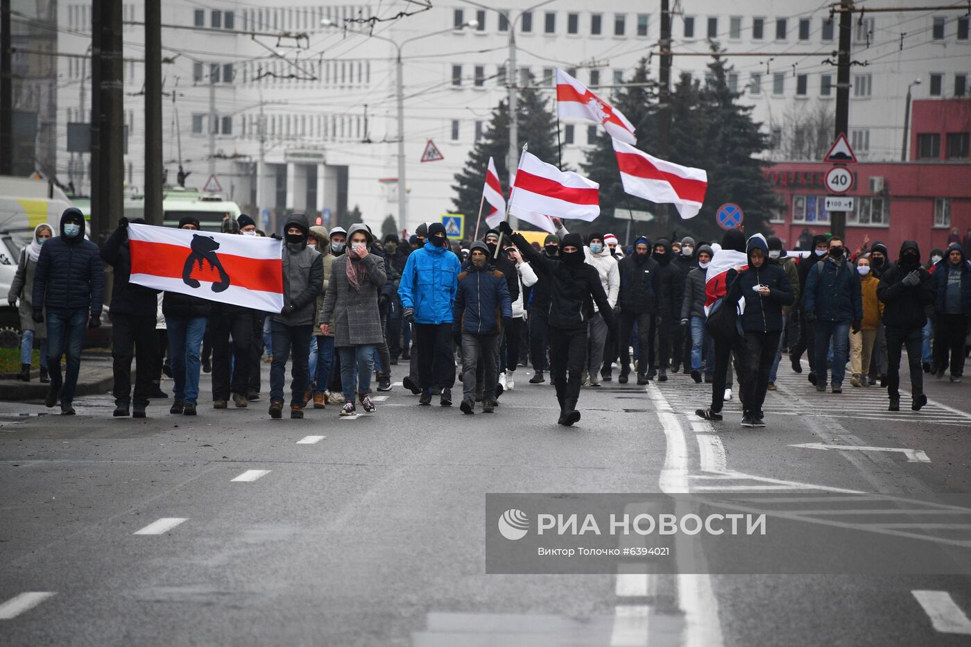 Акция протеста в Минске
