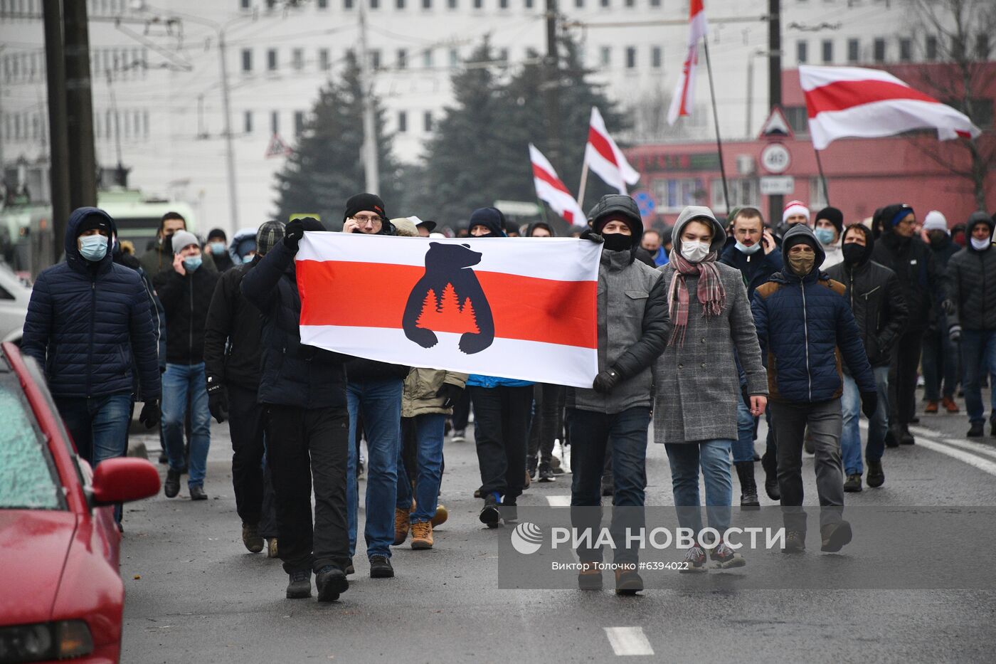 Акция протеста в Минске