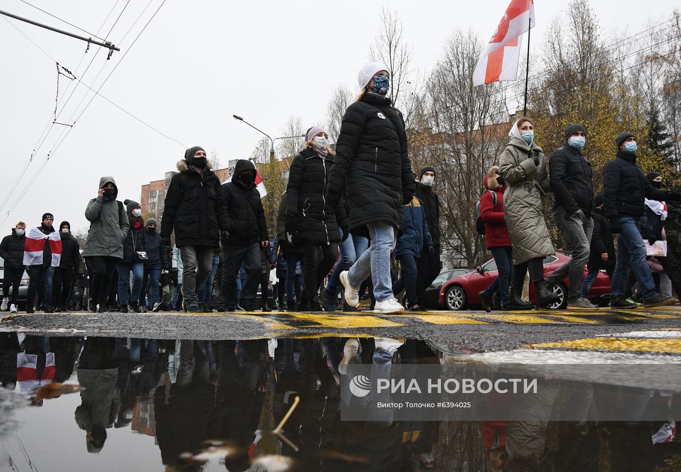 Акция протеста в Минске
