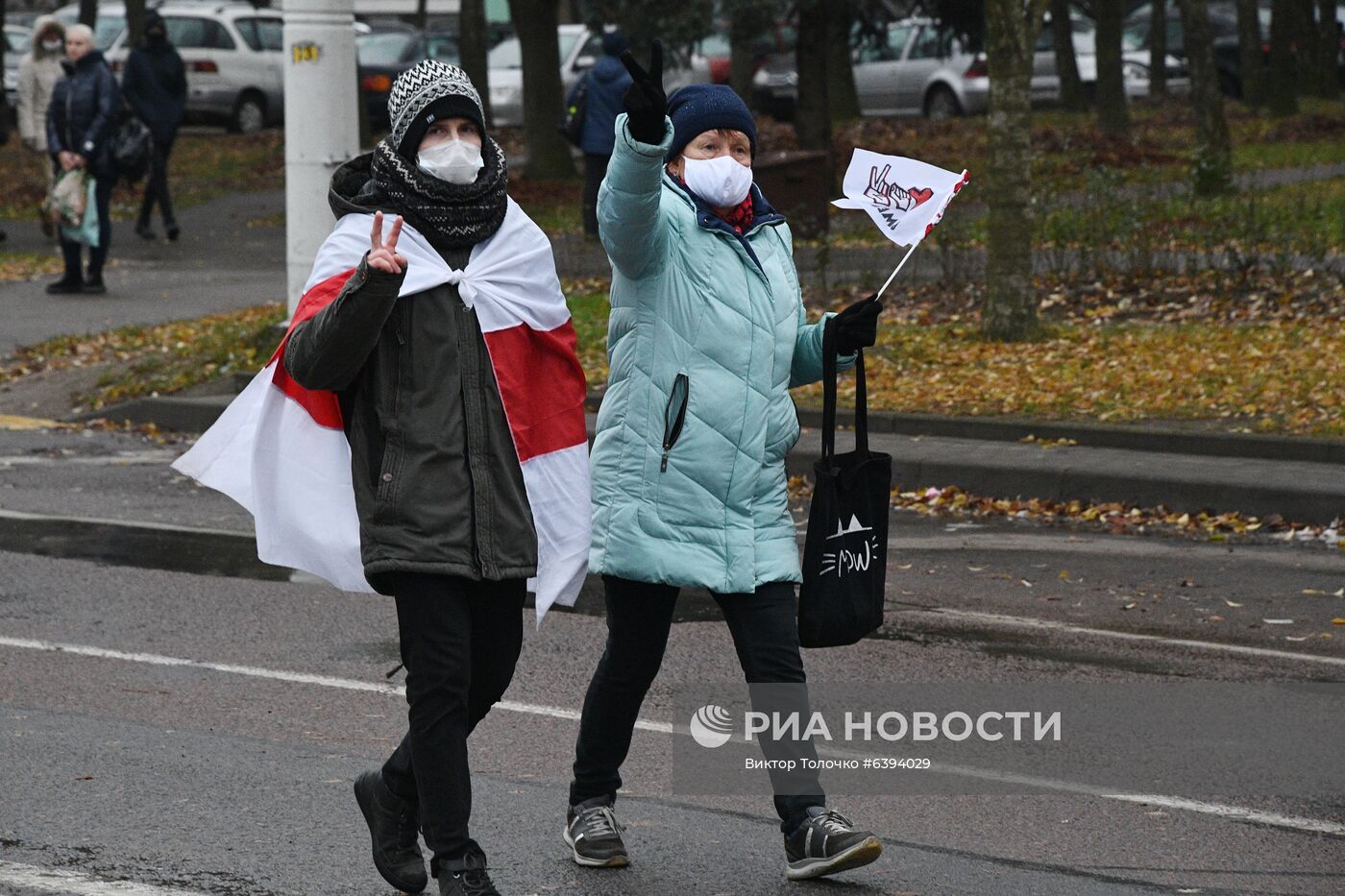 Акция протеста в Минске