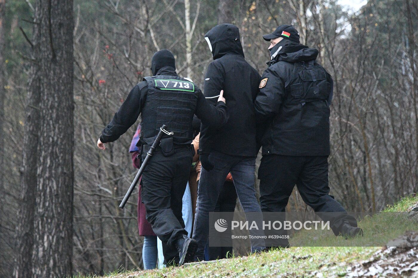 Акция протеста в Минске