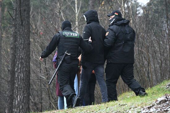 Акция протеста в Минске