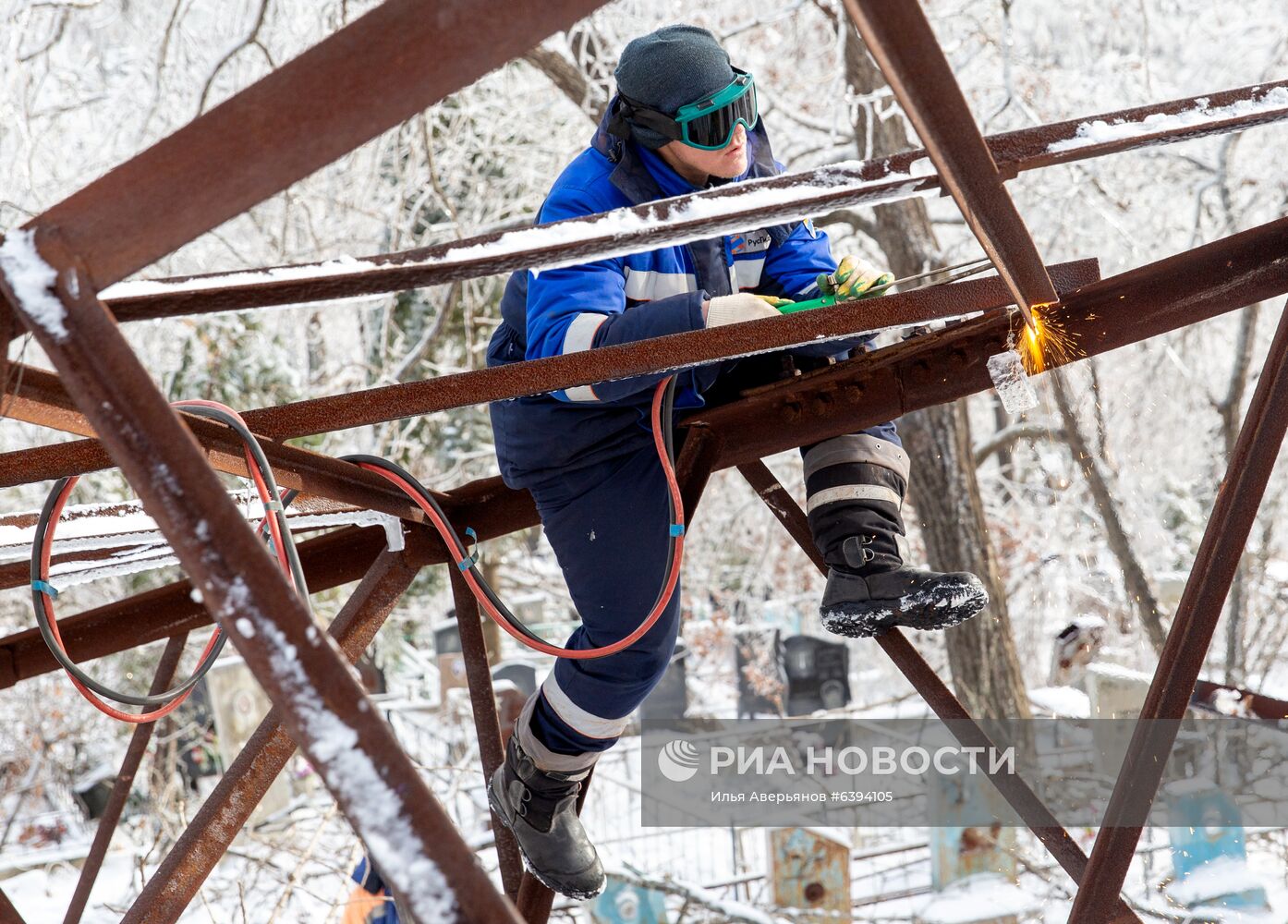 Последствия снежного циклона в Приморье