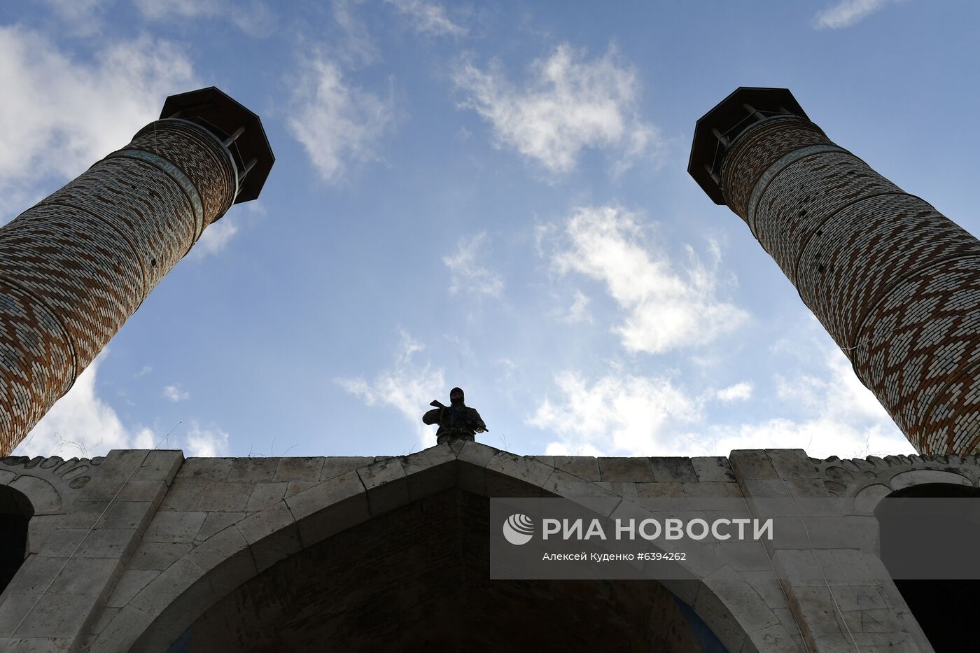 Город Агдам в Азербайджане