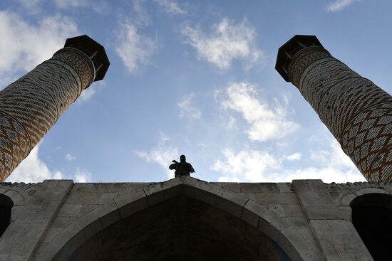 Город Агдам в Азербайджане