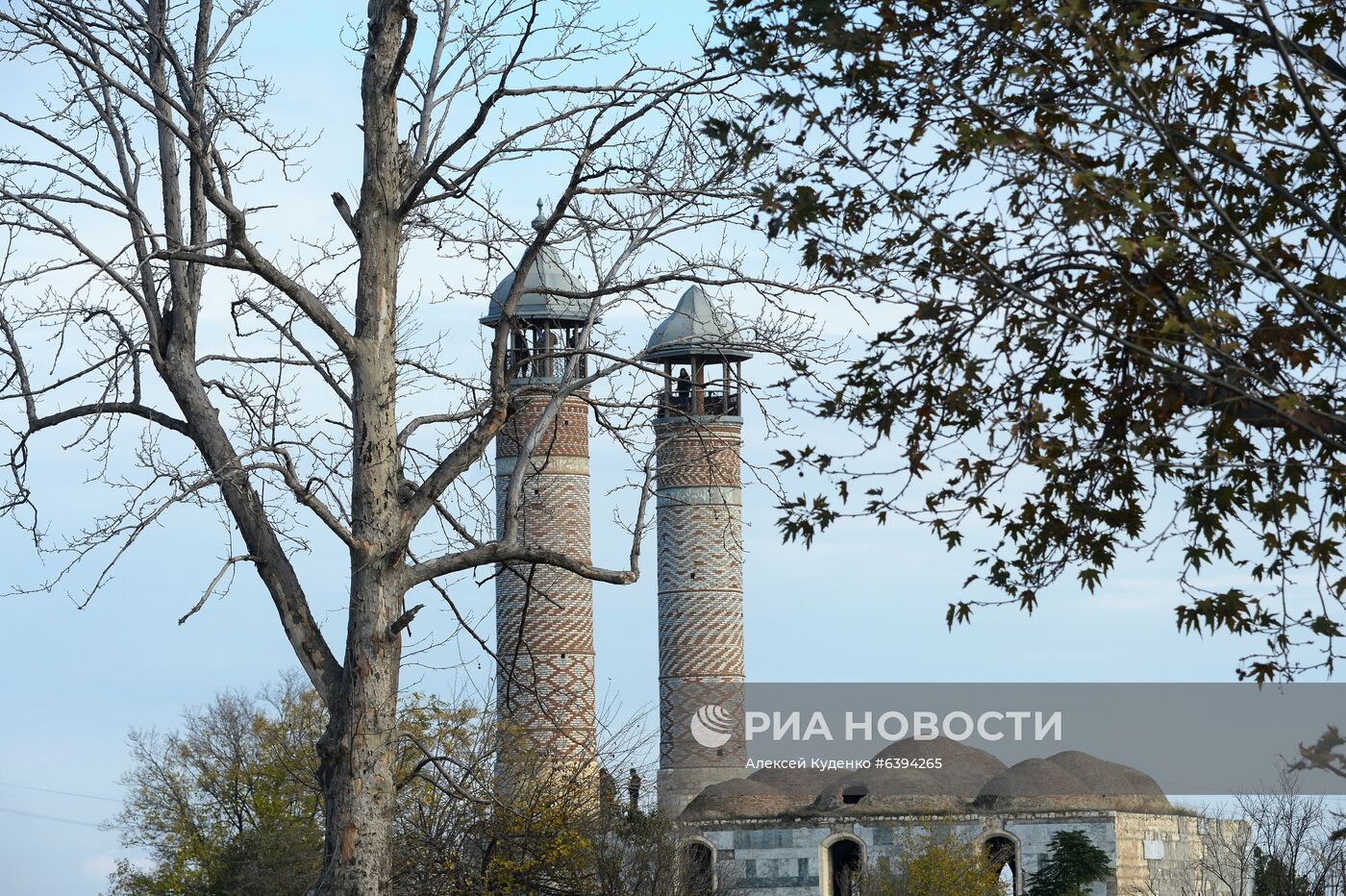Город Агдам в Азербайджане