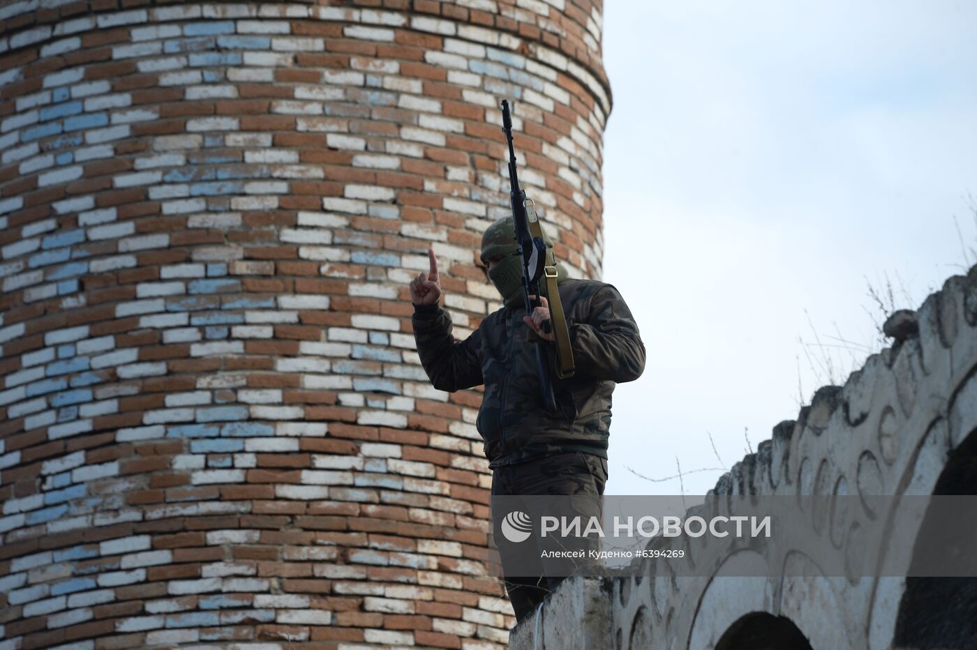 Город Агдам в Азербайджане