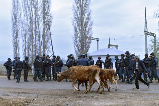 Город Агдам в Азербайджане