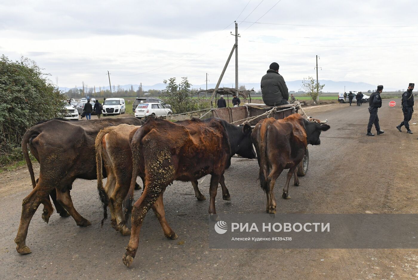 Город Агдам в Азербайджане