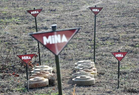 Город Агдам в Азербайджане