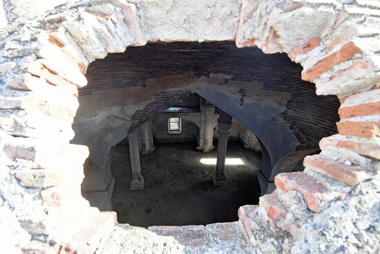 Город Агдам в Азербайджане