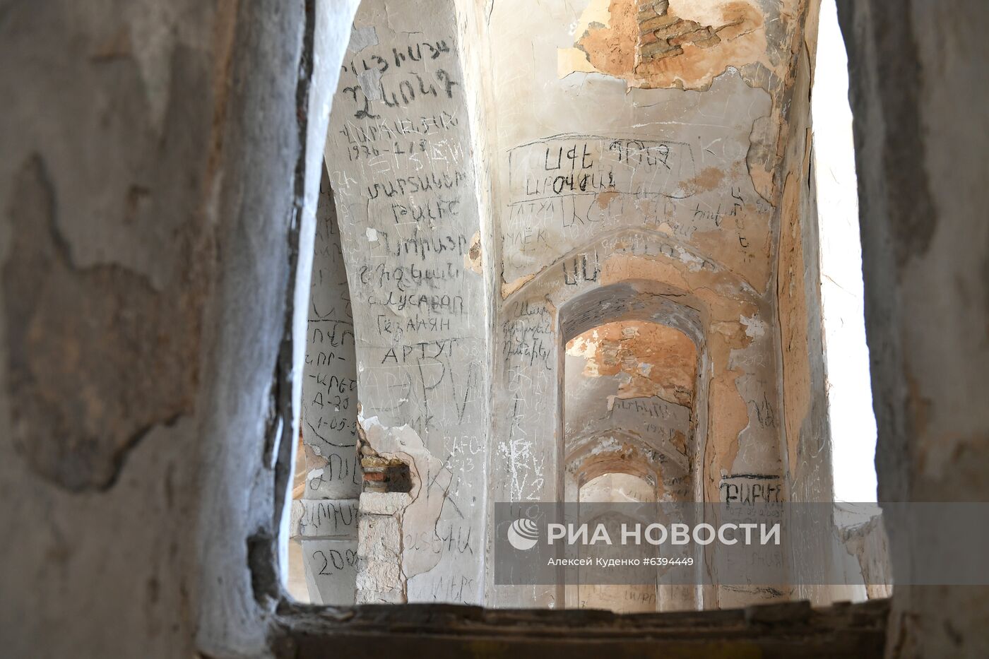 Город Агдам в Азербайджане