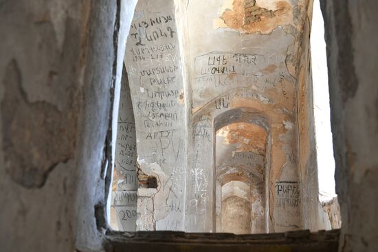 Город Агдам в Азербайджане