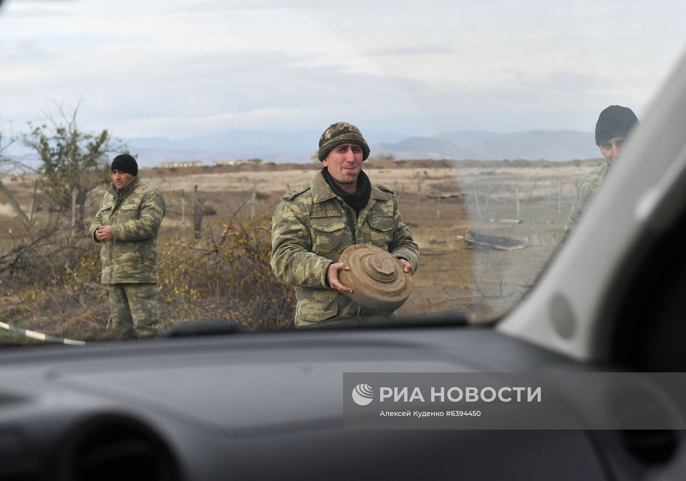 Город Агдам в Азербайджане