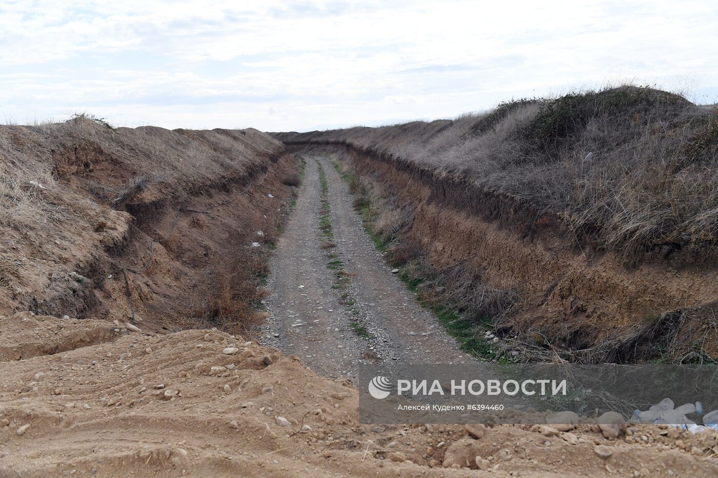 Город Агдам в Азербайджане