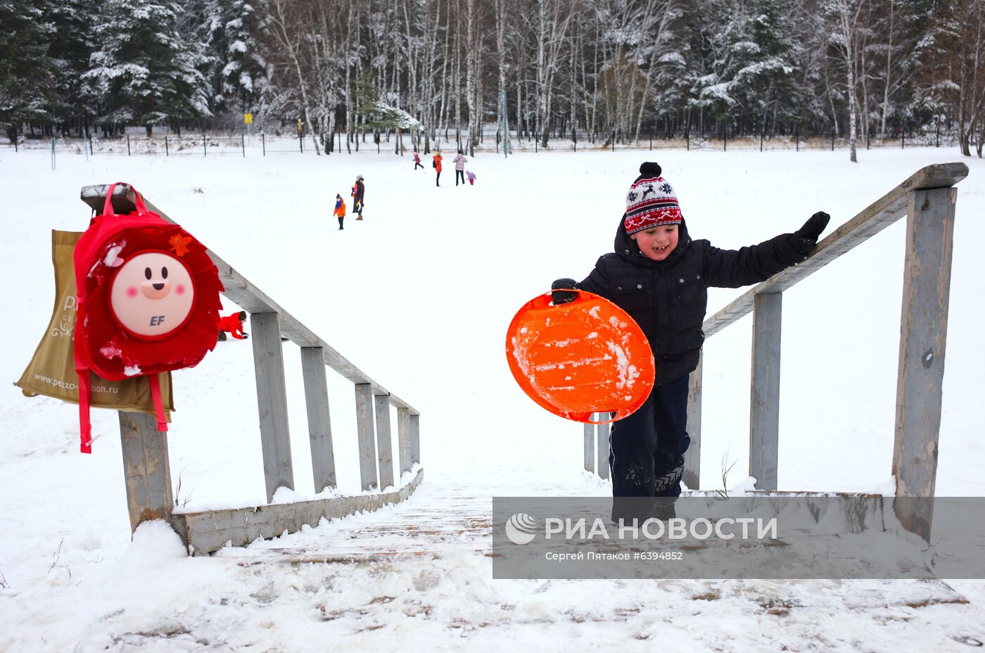 Снег в Москве