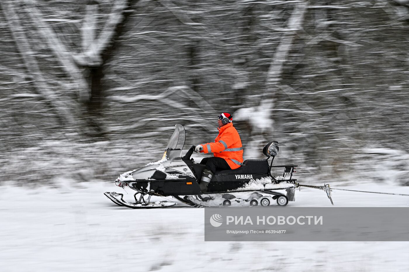 Снег в Москве
