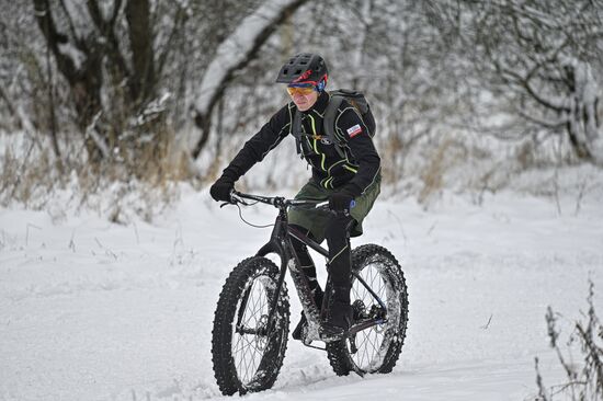 Снег в Москве