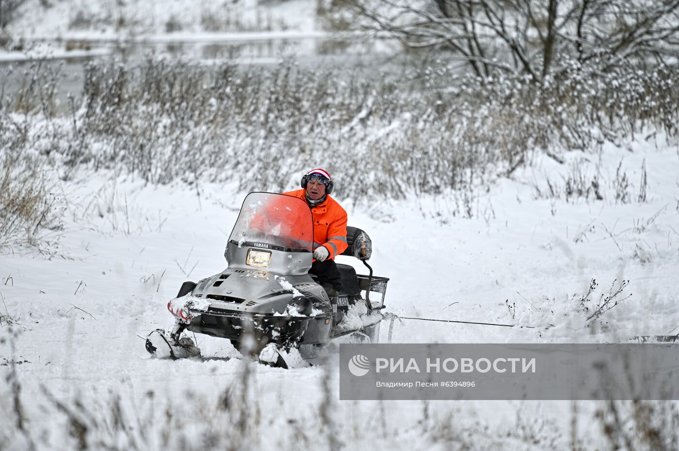 Снег в Москве