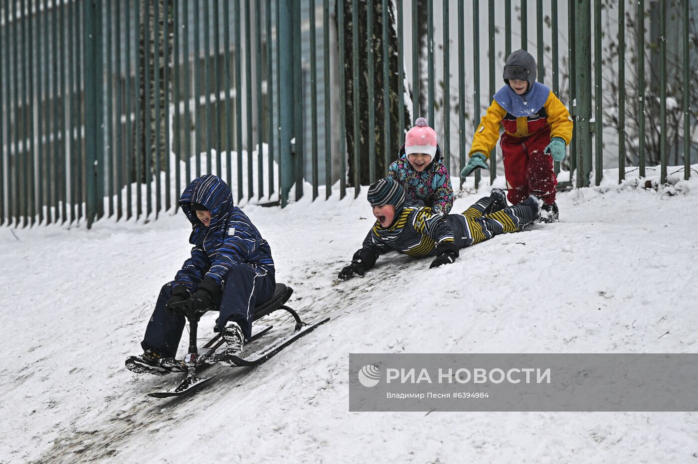 Снег в Москве