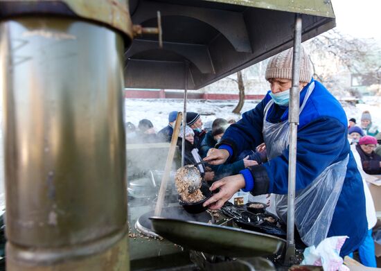 Последствия снежного циклона в Приморье