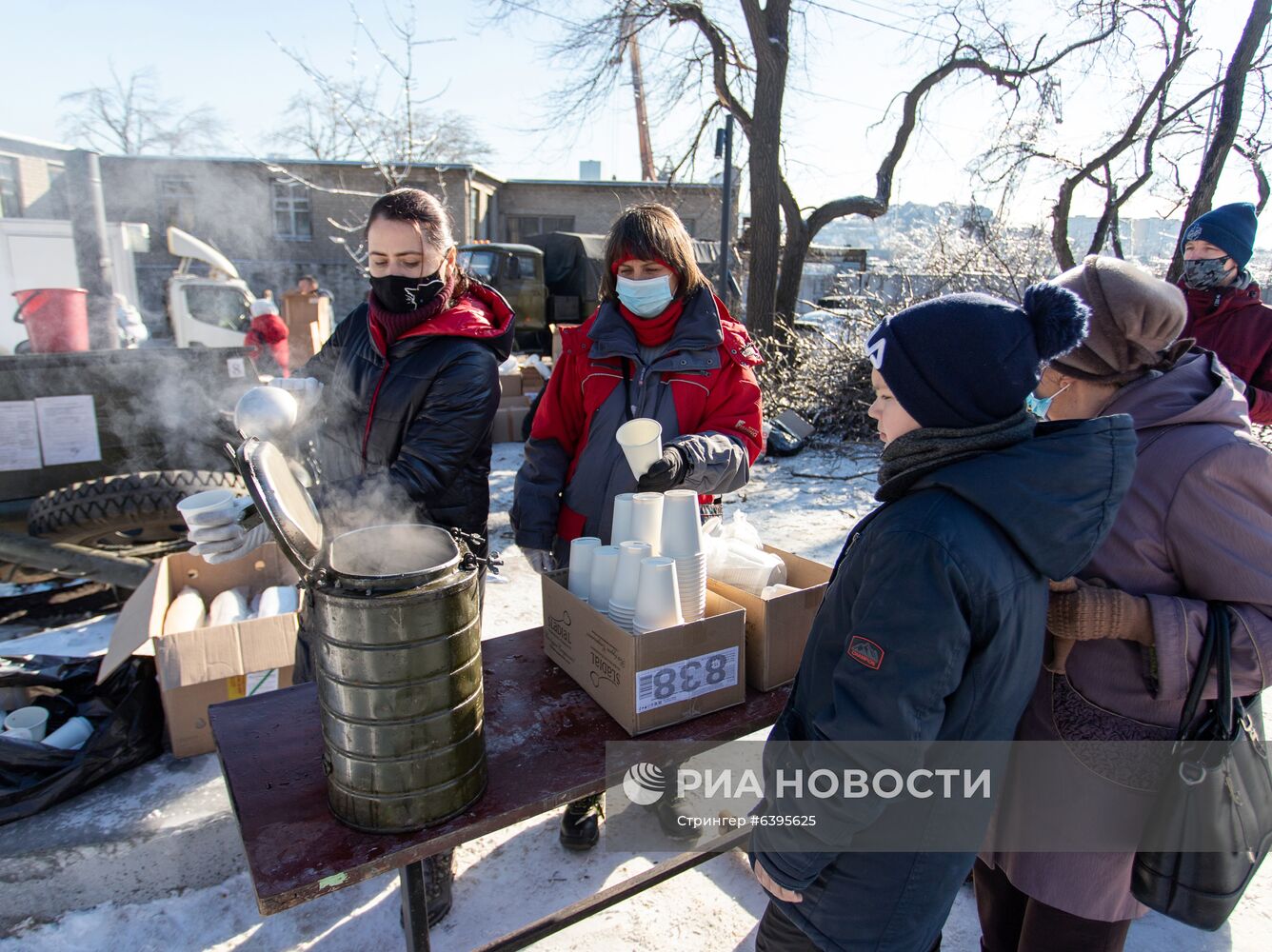 Последствия снежного циклона в Приморье