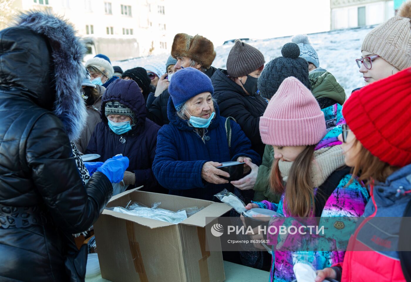 Последствия снежного циклона в Приморье