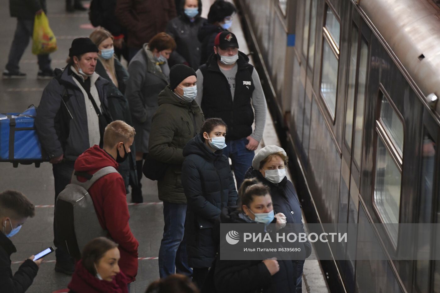 Масочный режим в Москве