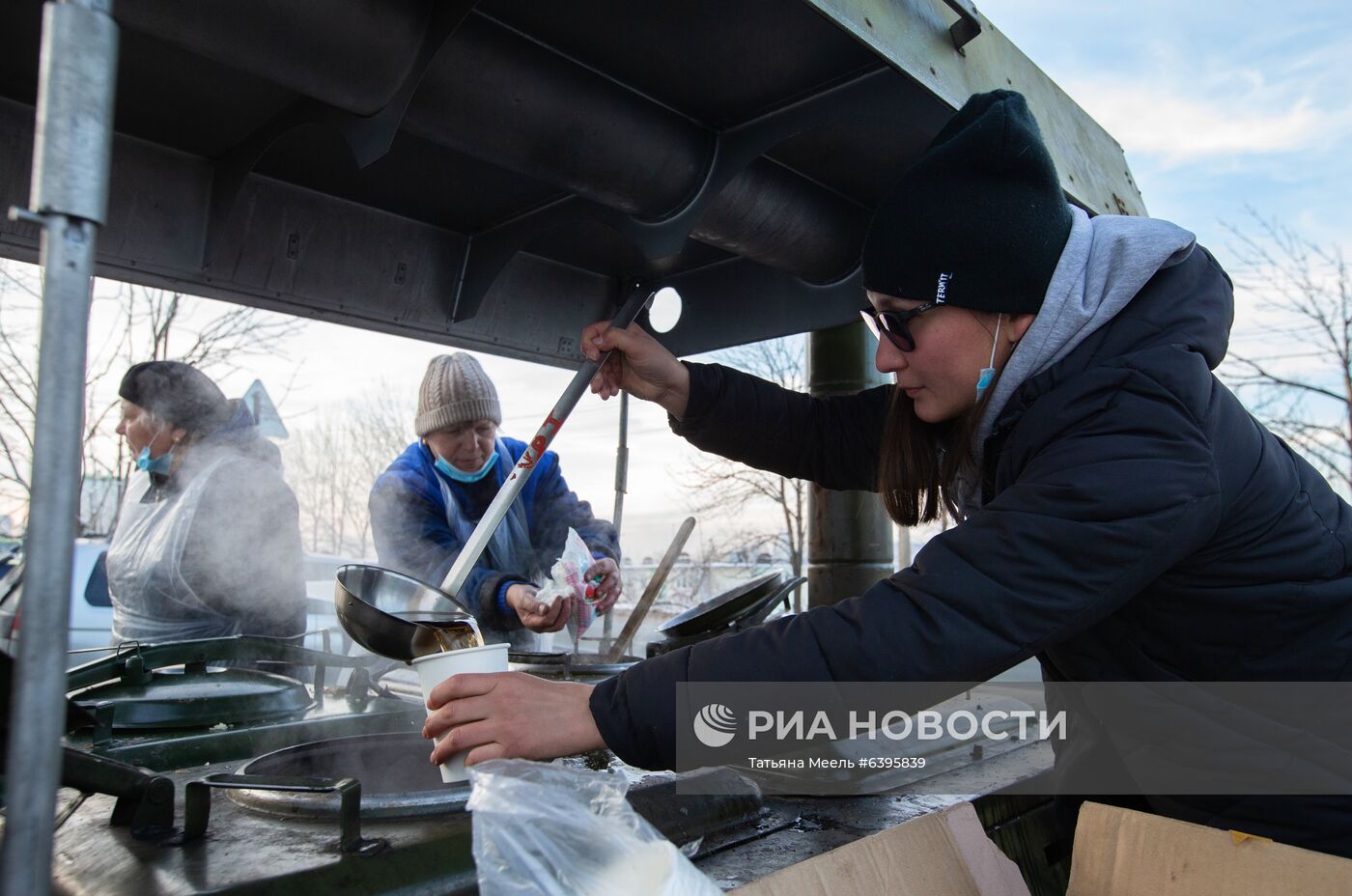 Последствия снежного циклона в Приморье