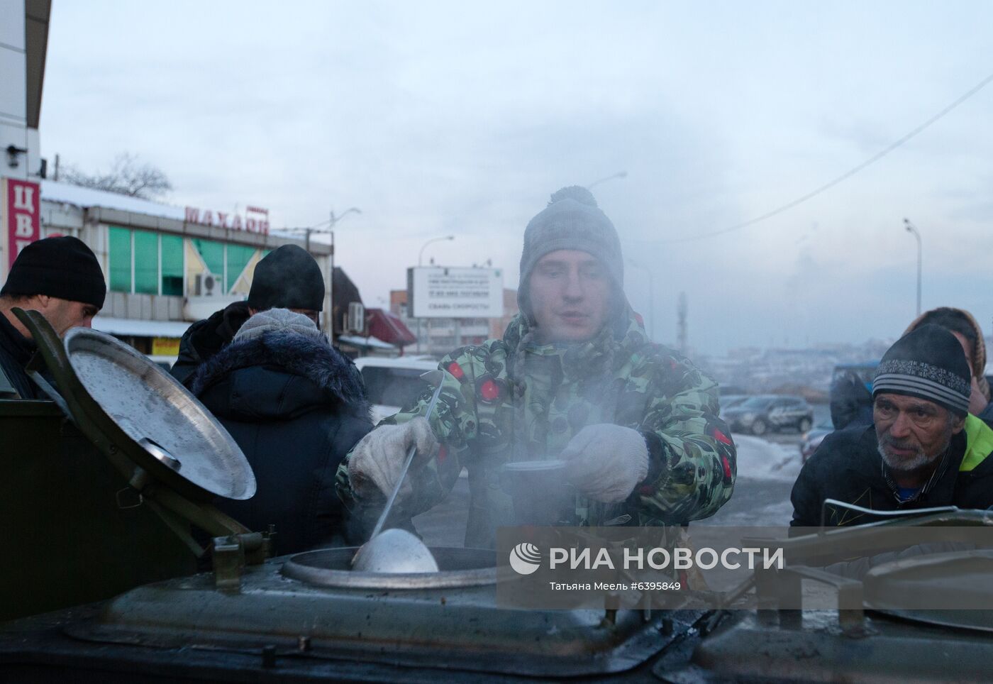 Последствия снежного циклона в Приморье