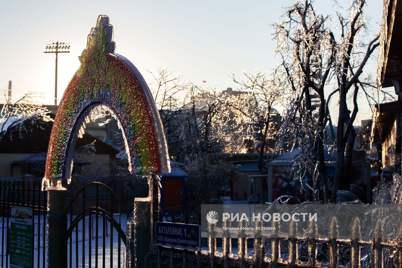 Последствия снежного циклона в Приморье