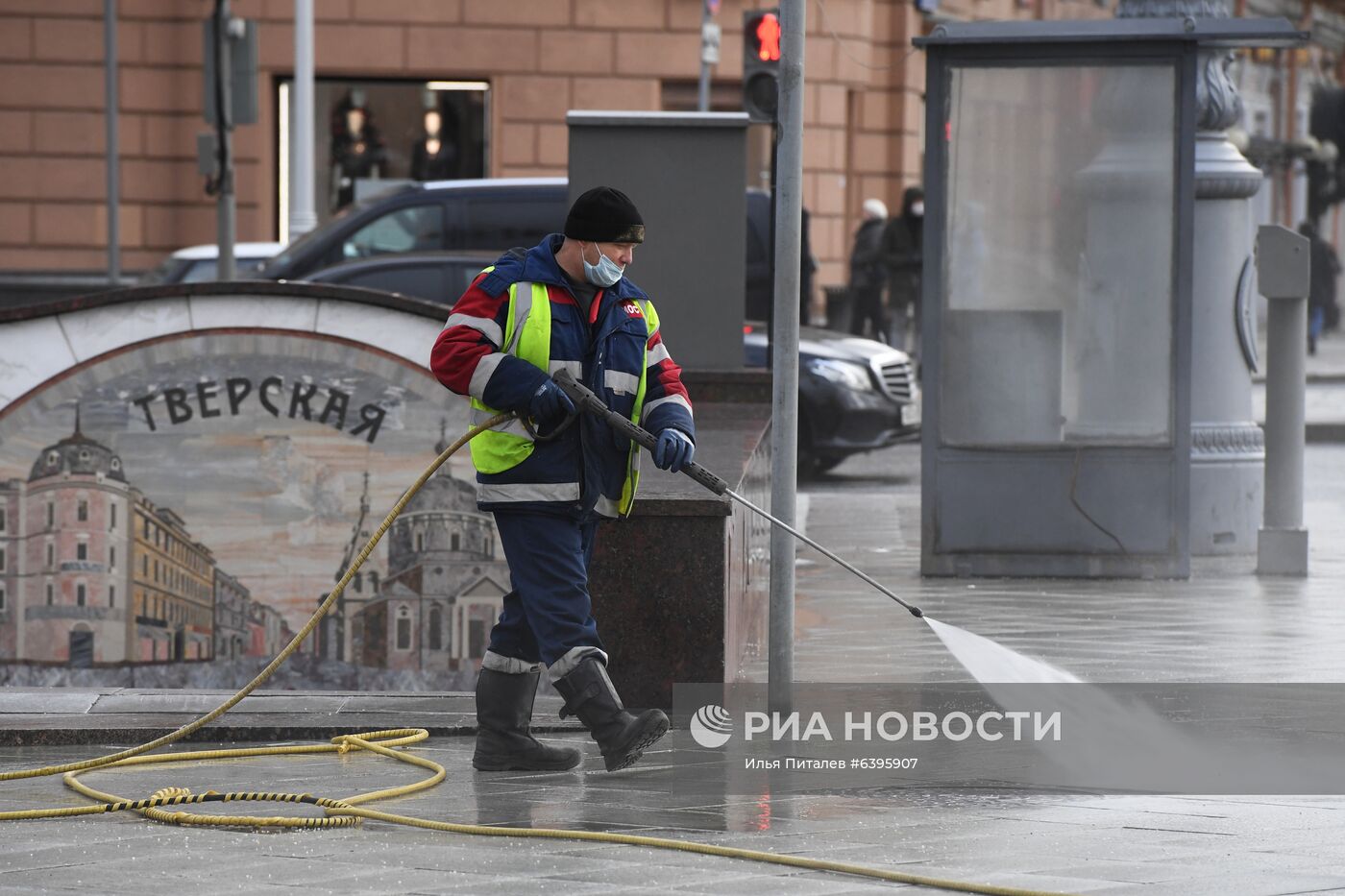 Масочный режим в Москве