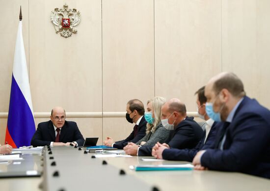 Премьер-министр РФ  М. Мишустин провел встречу с производителями вакцин от коронавирусной инфекции