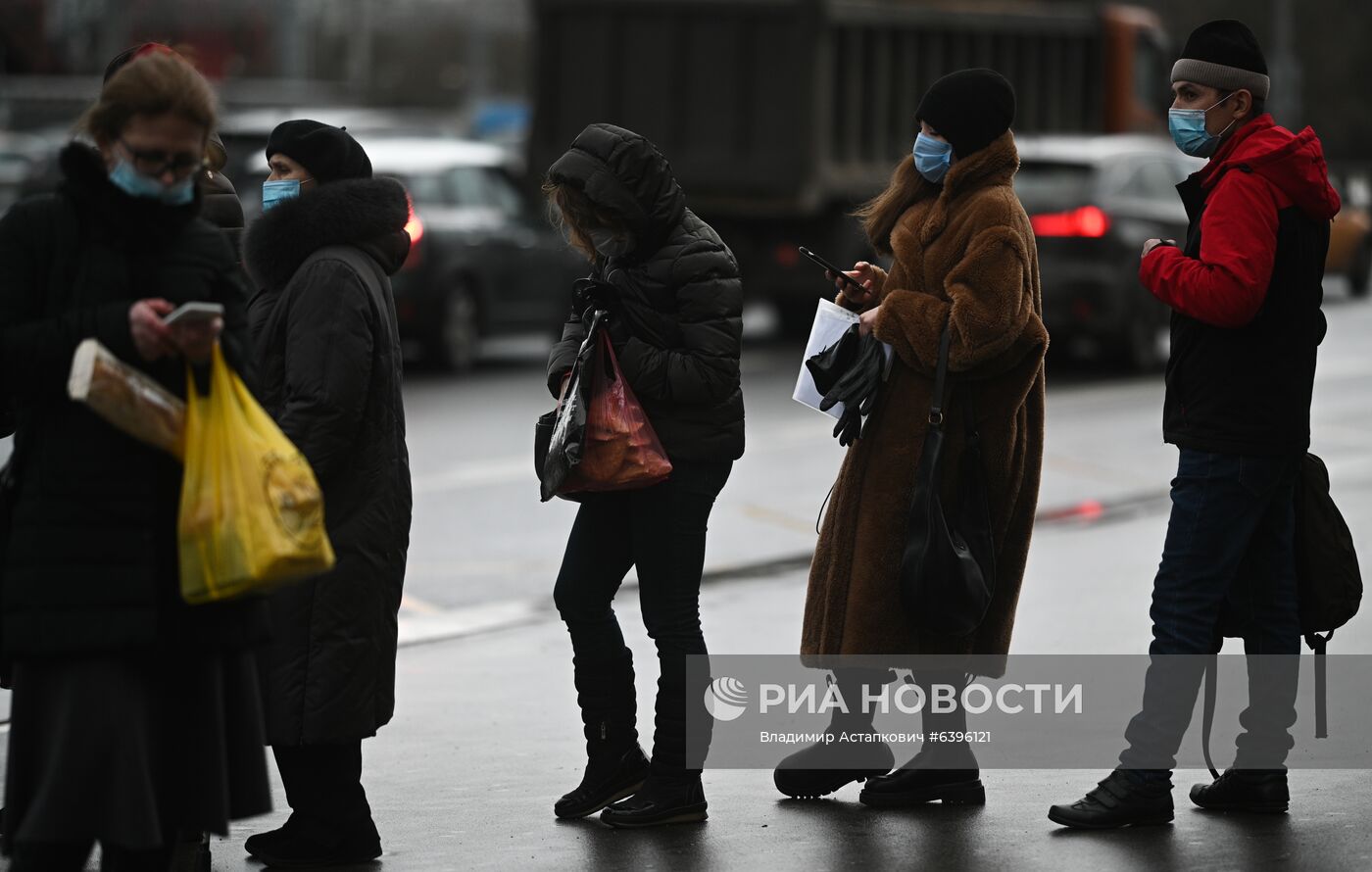 Масочный режим в Москве