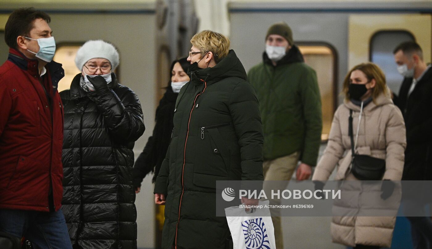 Масочный режим в Москве