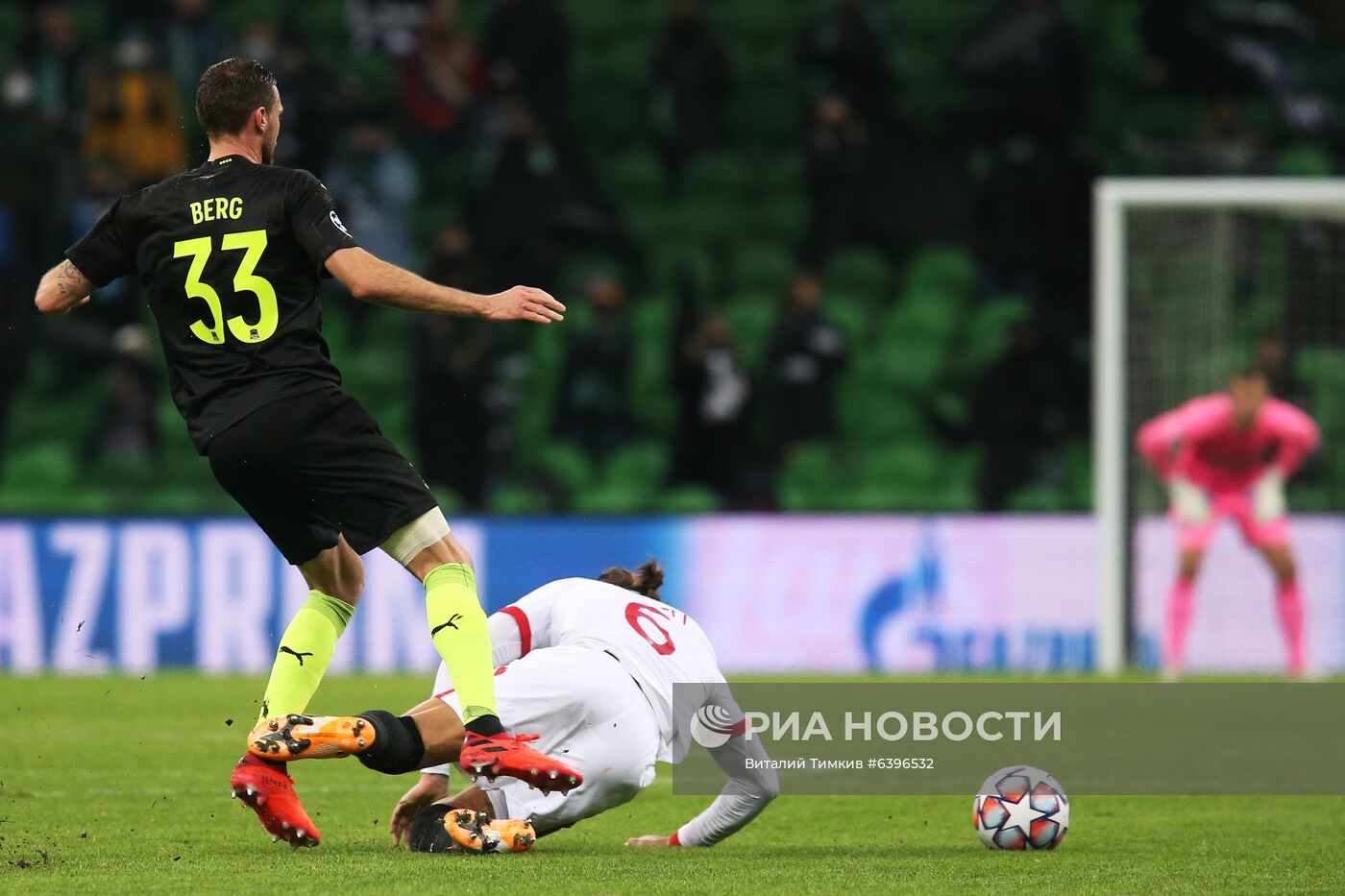 Футбол. Лига чемпионов. Матч "Краснодар" – "Севилья"