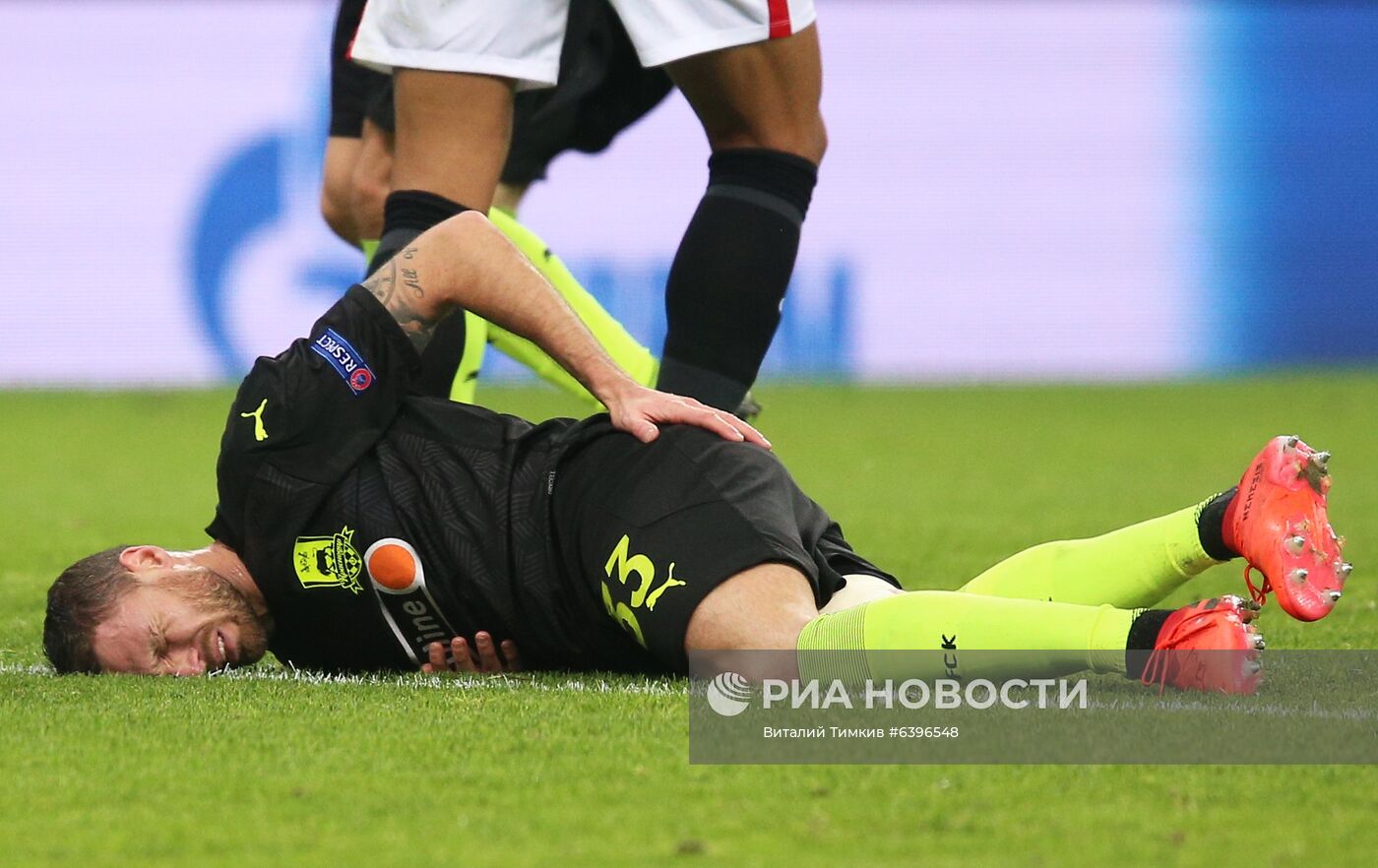 Футбол. Лига чемпионов. Матч "Краснодар" – "Севилья"