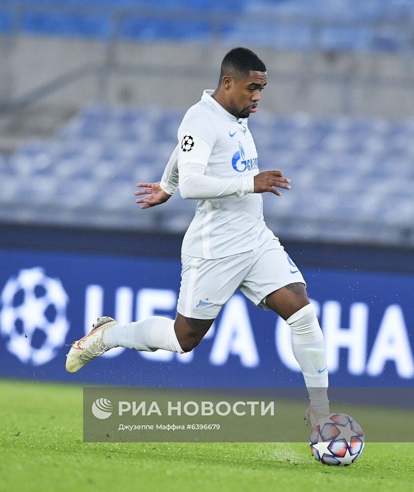 Футбол. Лига чемпионов. Матч "Лацио"  "Зенит"