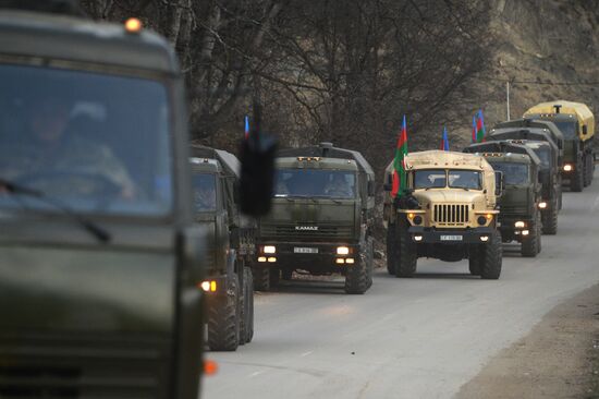 Азербайджанская армия вошла в Кельбаджарский район