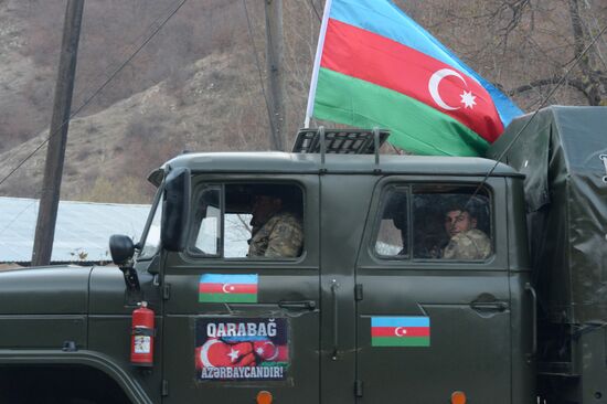 Азербайджанская армия вошла в Кельбаджарский район
