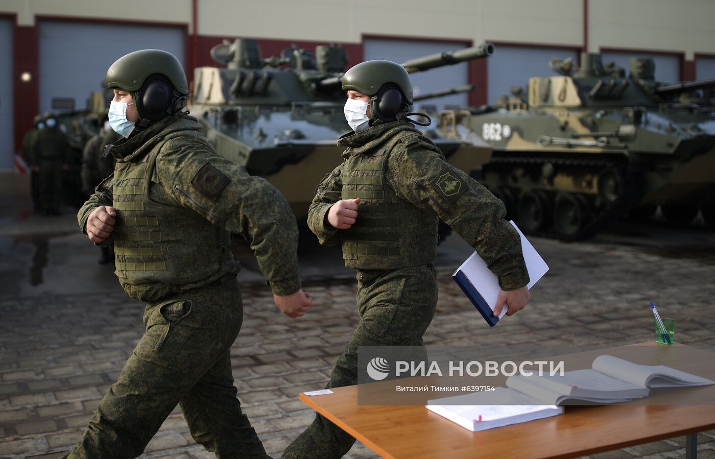 Передача боевых машин на вооружение десантно-штурмовой дивизии ВДВ