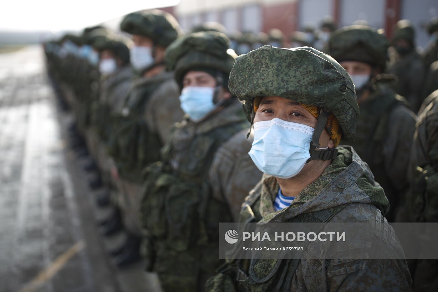 Передача боевых машин на вооружение десантно-штурмовой дивизии ВДВ