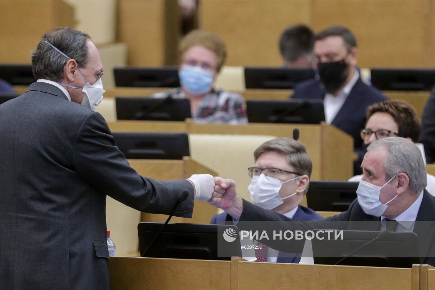 Пленарное заседание Госдумы РФ