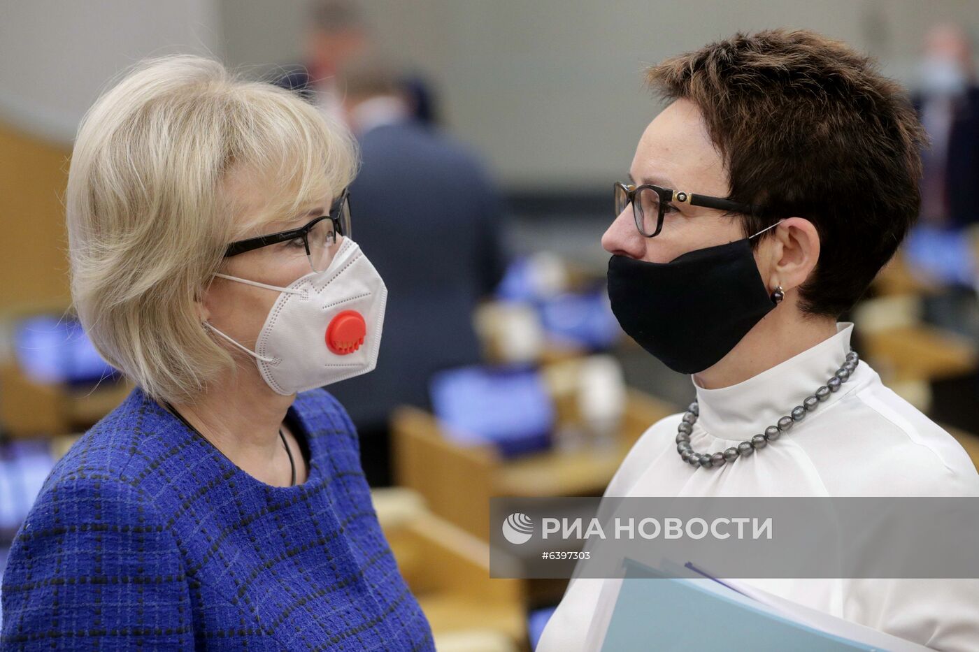 Пленарное заседание Госдумы РФ