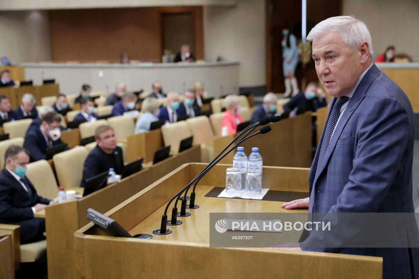 Пленарное заседание Госдумы РФ