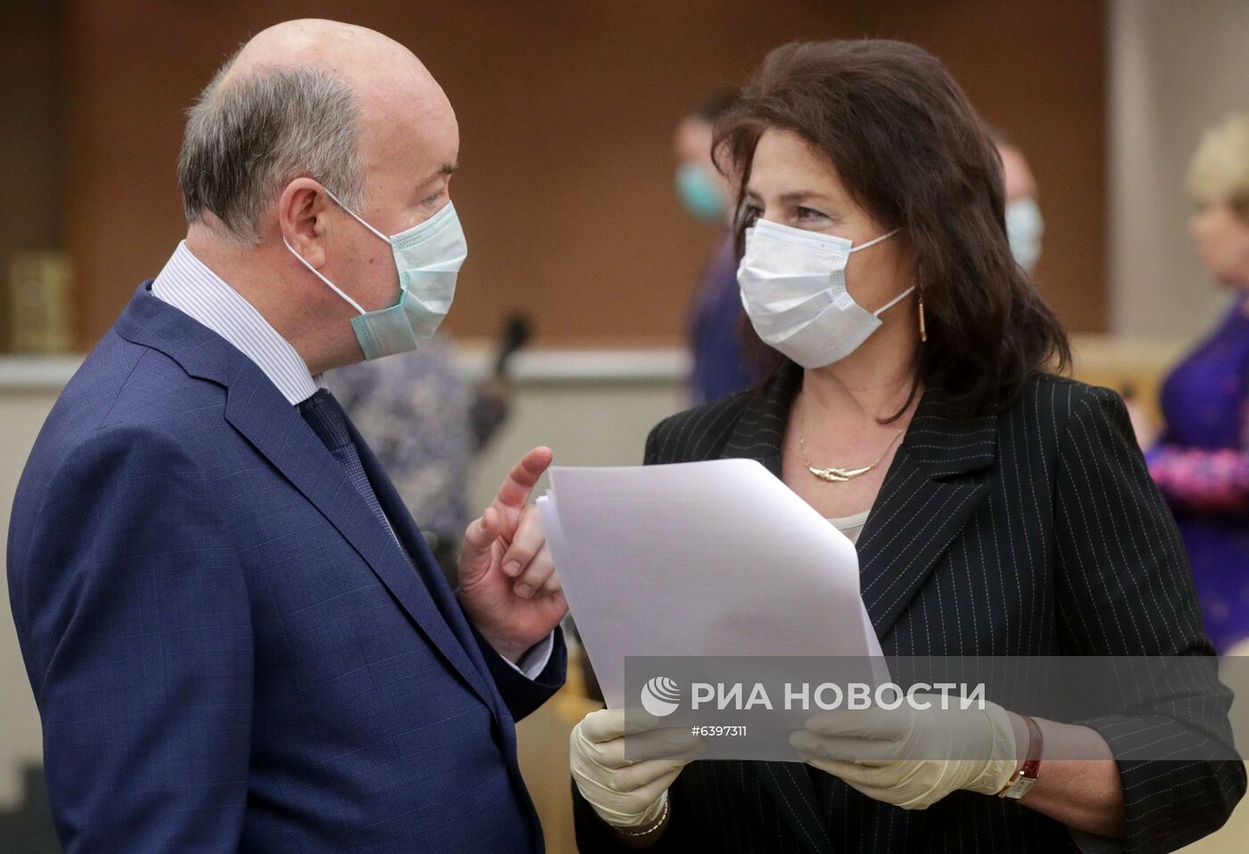 Пленарное заседание Госдумы РФ