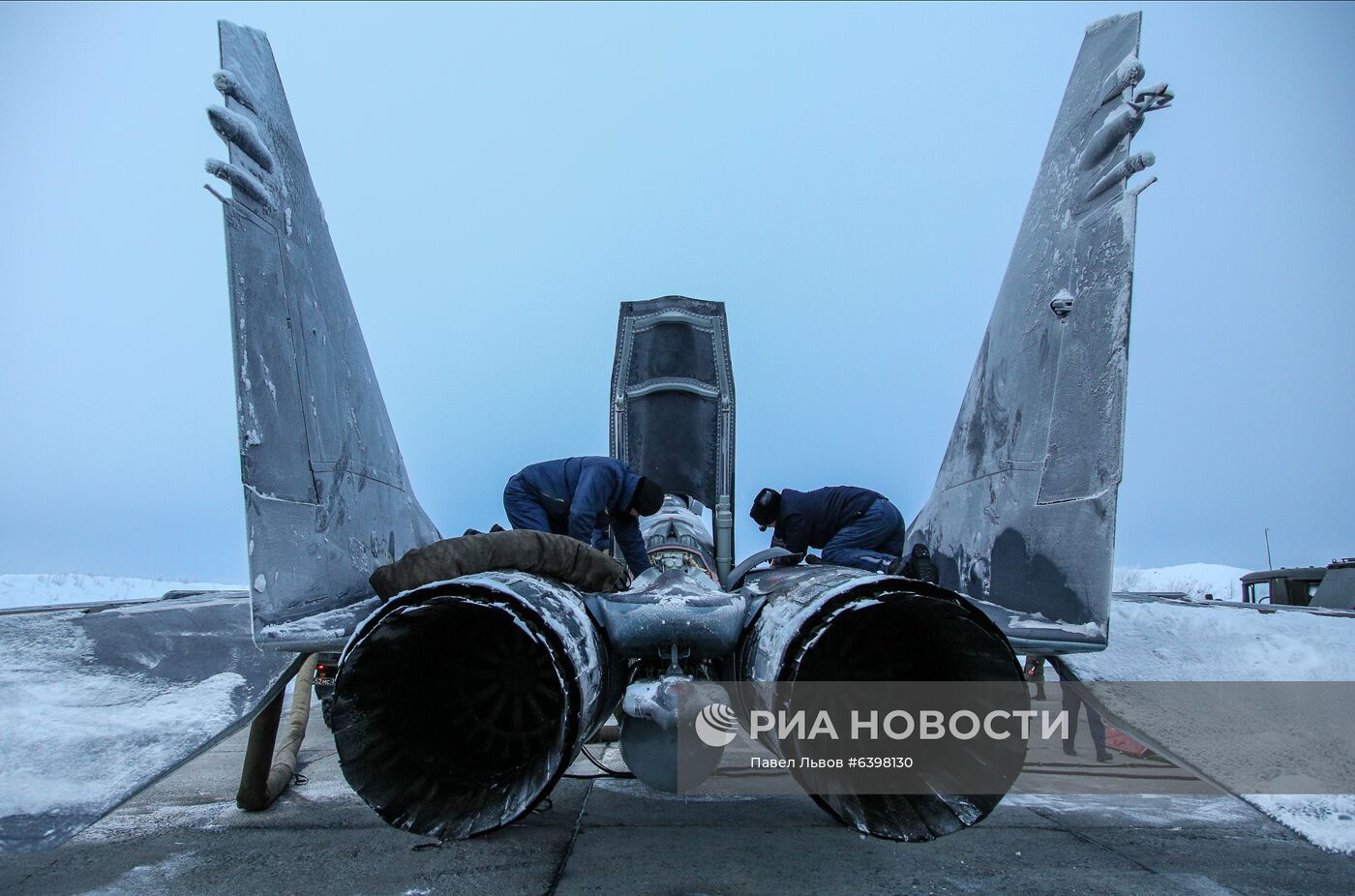 Тренировочные полеты авиагруппы ТАВКР "Адмирал Кузнецов"